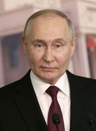 ロシアのプーチン大統領(ゲッティ=共同)