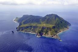 トカラ列島の悪石島=鹿児島県十島村