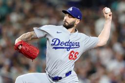 ドジャースのスコット=9月(ゲッティ=共同)