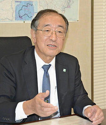 「本県の完全復興のため会員が協力してまい進したい」と語る小野会長