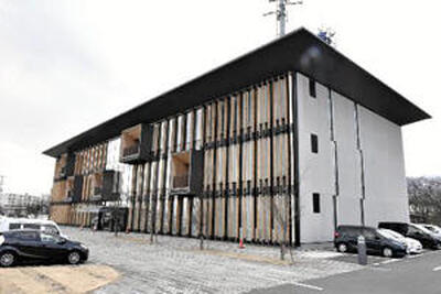震災で被災した３県の役場庁舎のなかで、最も早い再建となった町役場