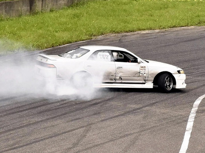 エビスサーキットで開かれたドリフト祭り