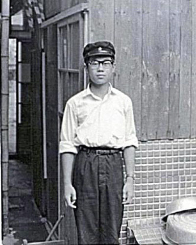 学生時代の私。昔から一度決めたら徹底的に取り組んでいた