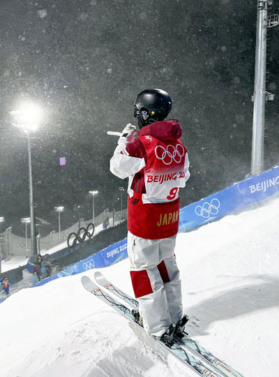 私の競技人生の集大成と位置付けた北京冬季五輪。大一番だが、気負うことなく、冷静に試合に臨むことができた