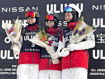 競技人生の最後の大会となった３月の全日本選手権。選手としては引退したが、これからは福島に恩返しをしていきたい