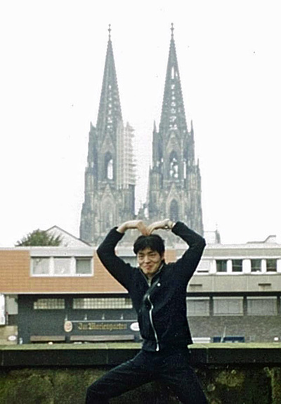 福祉作業所時代に研修旅行でドイツを訪れた時の私。福祉の現場に触れて人生が変わった