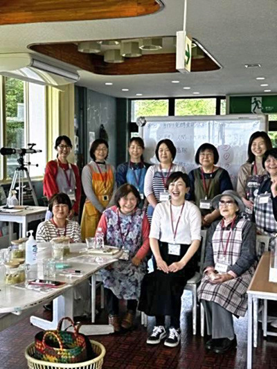 発酵食品ソムリエの資格を持つスタッフが発酵食品ワークショップを開催した時の様子。発酵調味料は魅力の宝庫だ