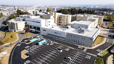 ３０年の年月をかけて整備してきたあさかホスピタルの「花の棟」「光の棟」「風の棟」。そして昨年「森の棟」が完成した