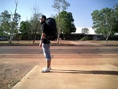 大きなバックパックを背負い、オーストラリアに留学した私。１年間で人間的にも成長した