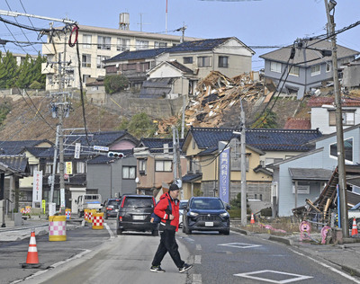 能登半島地震で大きな被害を受けた石川県輪島市。自分にとって大切な場所が大きな被害を受けショックを受けた