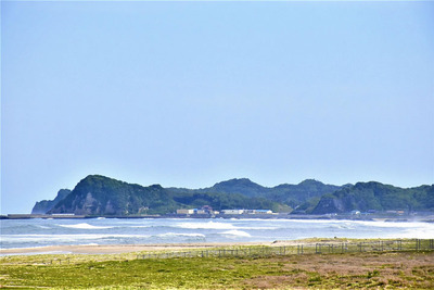 古里・いわき市の海岸線。いわき市の精神科病院にいた時も海を眺めていた