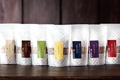 気付けば「ぬか茂のかりんとう」は３０種類ほどになった。製造過程で課題を毎年修正し、より良い商品作りに取り組んでいる