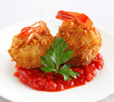 まんまるエビフライ