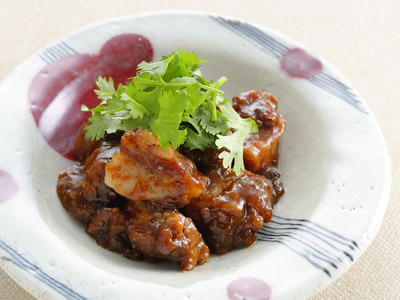 豚肉のトウチ蒸し