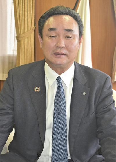 松本幸英楢葉町長