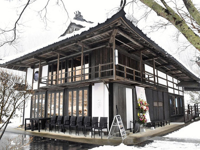 １０日にオープンする寺カフェ「樹楽里寺巣」