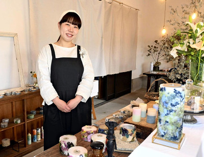 工房を移転し「リスタートした気持ちで頑張りたい」と語る大槻さん