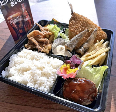 販売される弁当