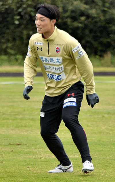地元での試合に意気込むＤＦ石田選手