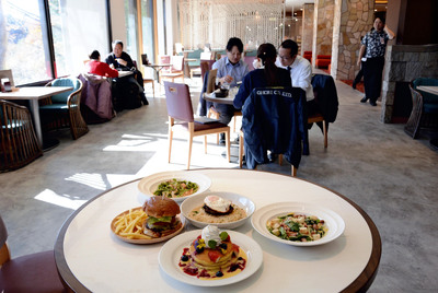 新装オープンしたカフェ