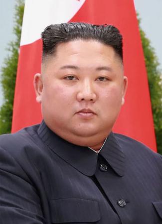 　北朝鮮の金正恩朝鮮労働党総書記（朝鮮通信＝共同）