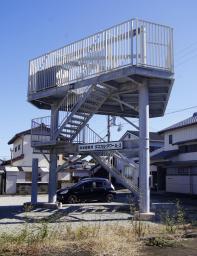 　和歌山県串本町の津波避難タワー＝２０２２年１１月