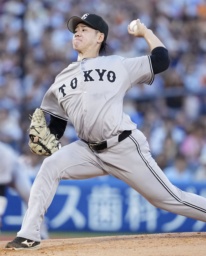 　ＤｅＮＡ戦に先発した巨人・井上＝横浜