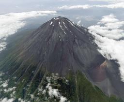 　富士山（静岡県側）＝２０１８年