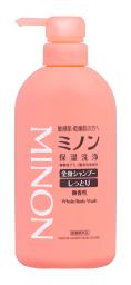 　第一三共ヘルスケアの「ミノン全身シャンプーしっとりタイプ」