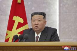 　北朝鮮の金正恩朝鮮労働党総書記＝６月（朝鮮中央通信＝共同）