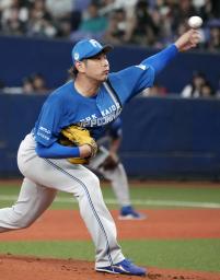 　オリックス戦に先発した日本ハム・加藤貴＝京セラドーム