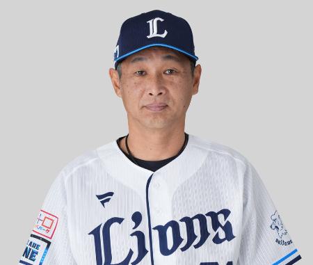 　埼玉西武ライオンズの西口文也ファーム監督