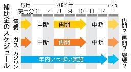 　補助金のスケジュール