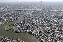 東京の木造住宅密集地域