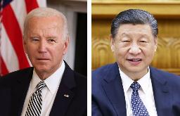 　バイデン米大統領（ゲッティ＝共同）、中国の習近平国家主席（新華社＝共同）