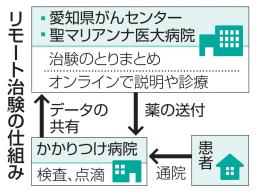 　リモート治験の仕組み