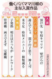 　働くパパママ川柳の主な入賞作品