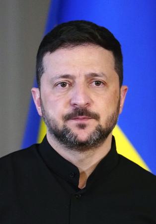 　ウクライナのゼレンスキー大統領