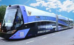 　山梨県が導入を検討している新交通システム「富士トラム」のイメージ（山梨県提供）