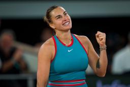 　アリーナ・サバレンカ＝５日、パリ（ゲッティ＝共同）