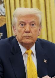 　トランプ米大統領＝３月（ゲッティ＝共同）
