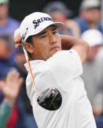 　第３ラウンド、通算１４オーバーで６３位に後退した松山英樹＝オークモントＣＣ（共同）