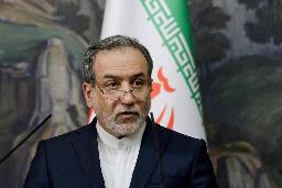 　イランのアラグチ外相＝４月、モスクワ（ロイター＝共同）
