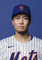 　メッツの千賀滉大（ゲッティ＝共同）
