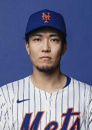 　メッツの千賀滉大（ゲッティ＝共同）