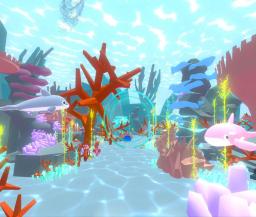 　うつ病患者が視聴するＶＲ映像の一場面（（株）ＢｉＰＳＥＥ提供）