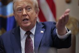 　トランプ米大統領＝８月、ホワイトハウス（ゲッティ＝共同）