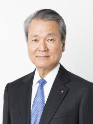 　経団連の筒井義信会長