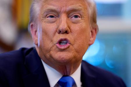 　トランプ米大統領（ゲッティ＝共同）
