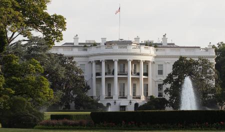 　米ワシントンのホワイトハウス（ＡＰ＝共同）